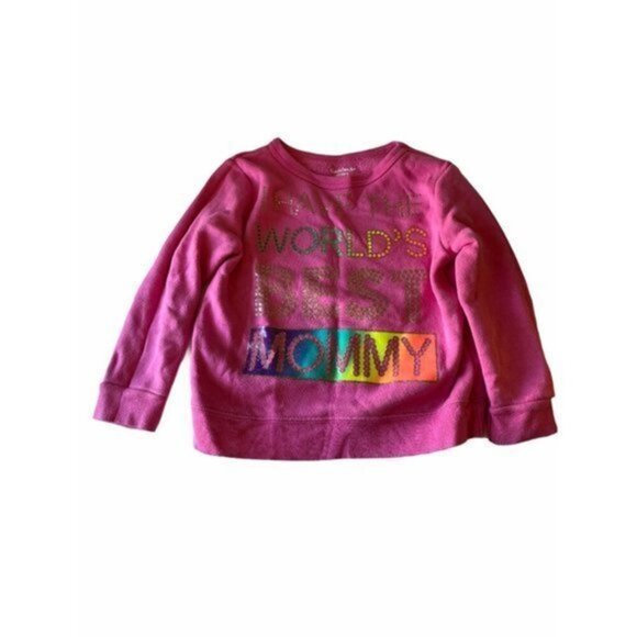 Garanimals Toddler Girls Size 3T Pink Sweat Shirt - Picture 1 of 5